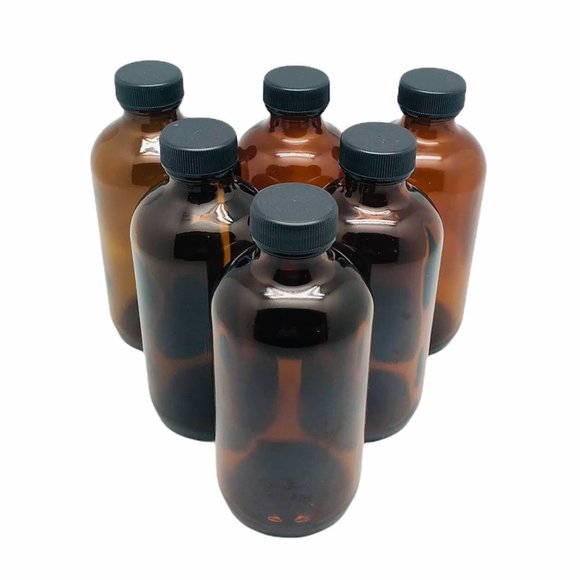 Aroma Home Other - 8 fl oz Amber Bottles apothecary